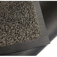 Грязезащитный ковер Профи Люкс серый